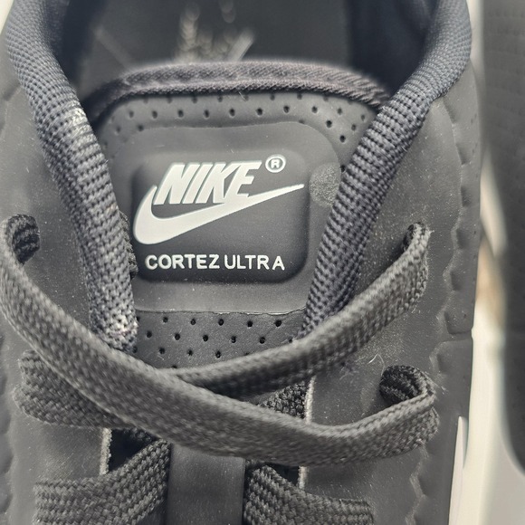 Nike Cortez Ultra Shoes Womens Size 12 Black White Running Sneakers 844893-001 - Picture 5 of 13